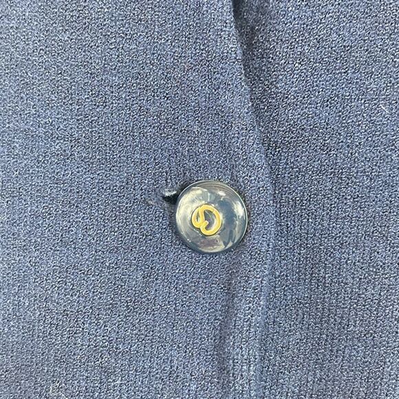 St. John Collection By Marie Gray Women's Classic Collarless One-button Blazer J - Picture 4 of 13